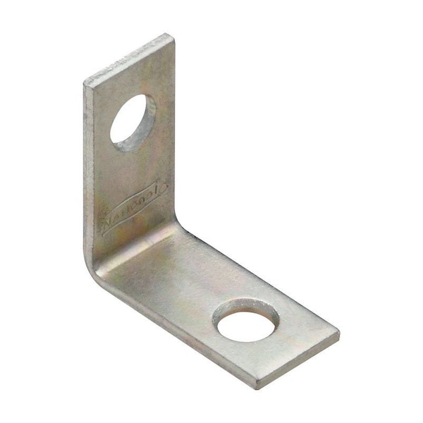 National Hardware 1 in. H X 1/2 in. W X 0.07 in. D Zinc-Plated Steel Inside Corner Brace N113-050 - main